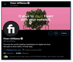 fiverr twitter