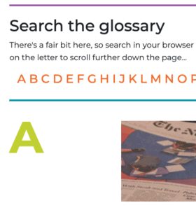 affiliate glossary