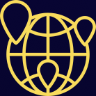 Target Different Geographics Icon